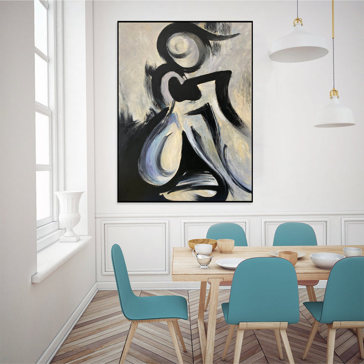 SILHOUETTE IN MOTION 64"x48"