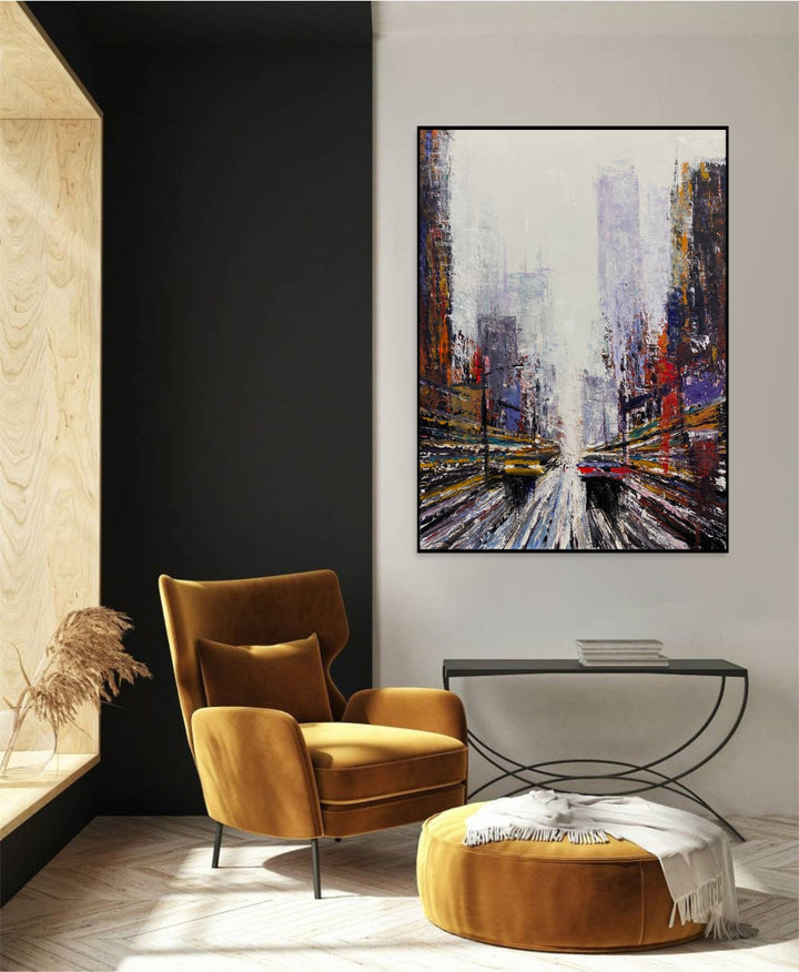 METROPOLITAN RUSH 40"x30"