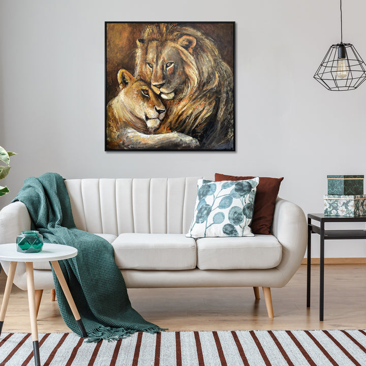 KING & QUEEN 46"x46"