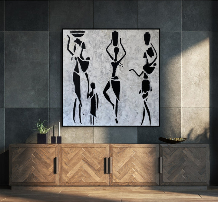 ECHOES OF AFRICA 39.7"x39.7"