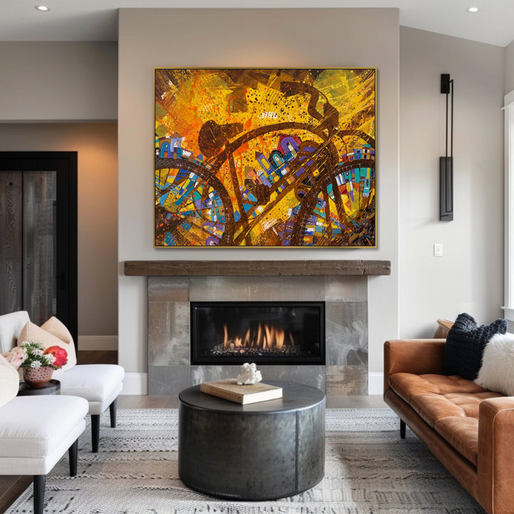 CITY VORTEX 31.5"x39.4"