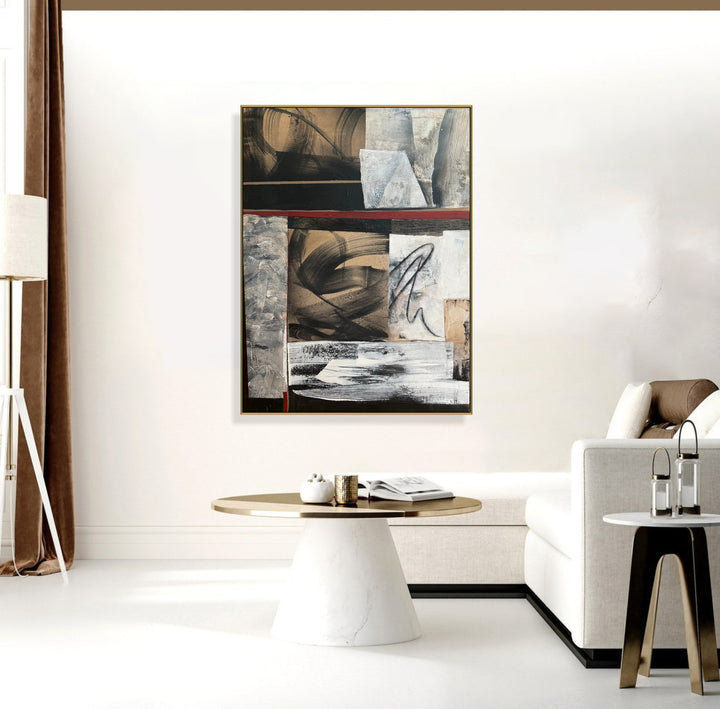 LAYERED GEOMETRY 43"x29.5"