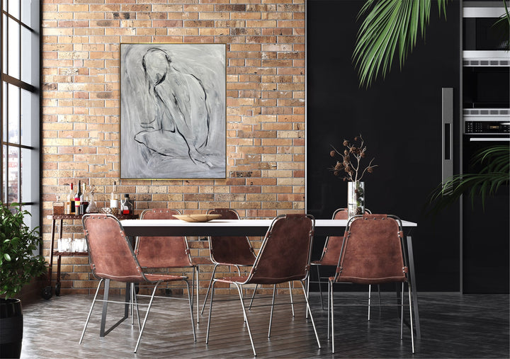 CONTEMPLATIVE SILENSE 43.3"x29.5"