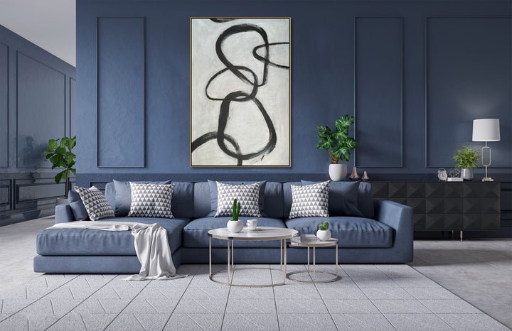 FLOWING CONNECTIONS 48"x32"