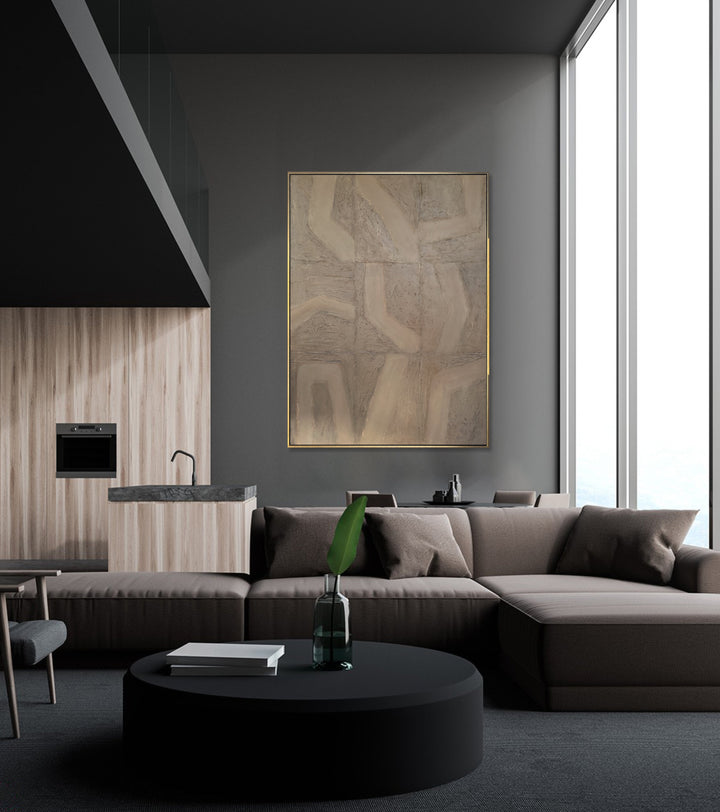 BEIGE GENESIS 40"x30"