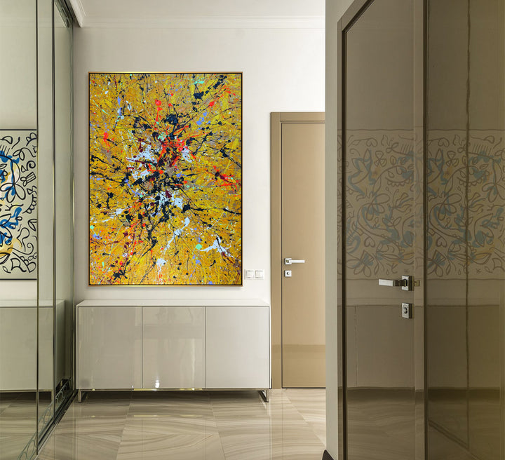 YELLOW SPLASH 54"x39.4"