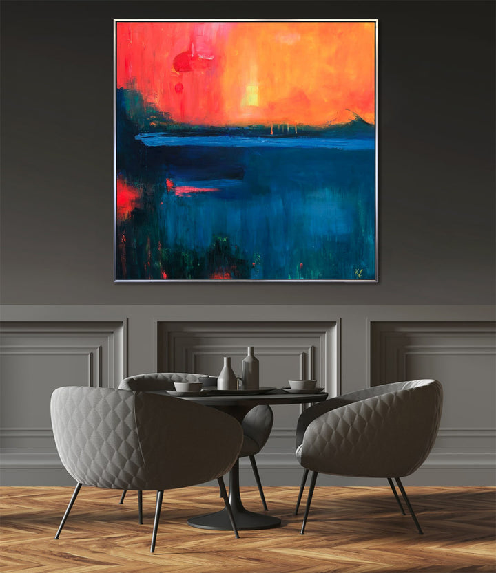 COASTAL SERENITY 40"x40"