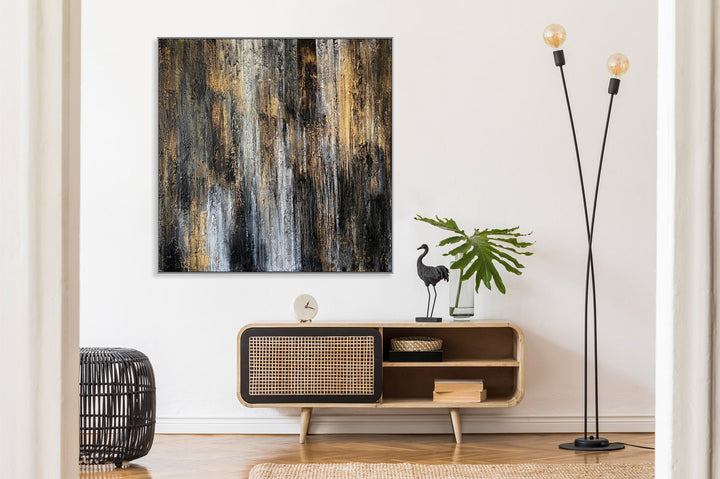 GOLDEN DEPTHS 50"x50"