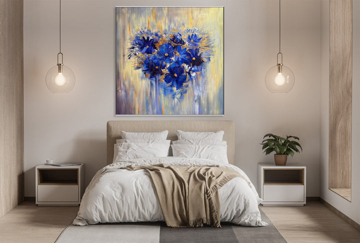 FLOWER HEART 46"x46"