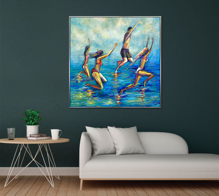 CHASING SUMMER 40"x40"