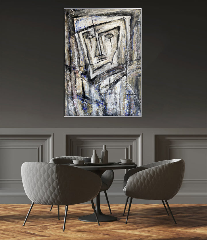 CUBIST FLAIR FACE 40x30"