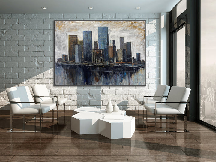 METROPOLIS SKYLINE 40"x54"