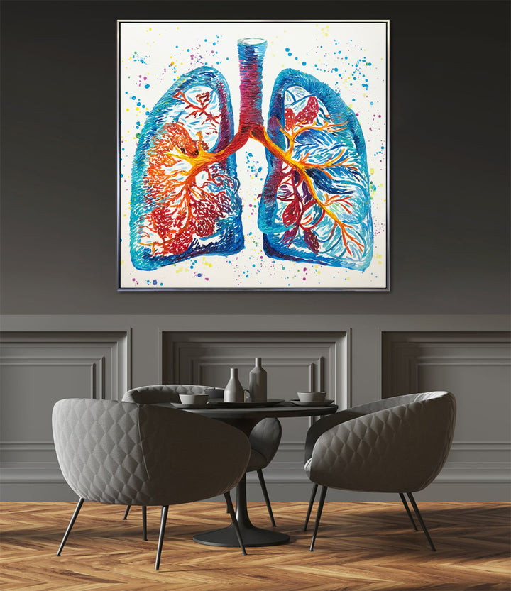 VIVID RESPIRE 46"x46"