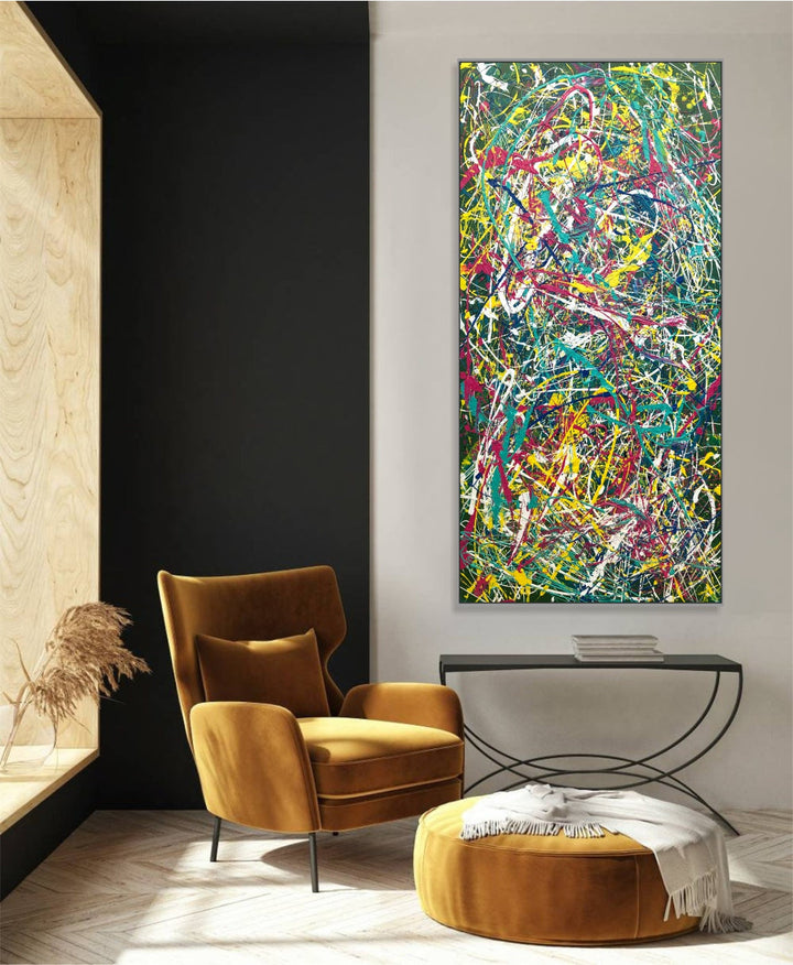 VIBRANT CHAOS 60"x30"