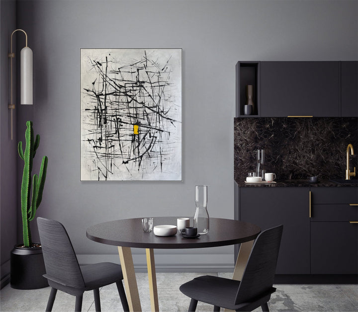 GEOMETRIC BALANCE 27.9"x23.6"