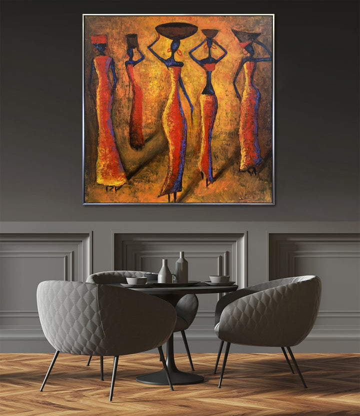 SUNSET CARRIERS 40"x40"