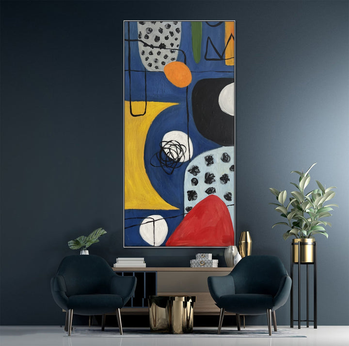 GEOMETRIC VIBRANCE 46"x23"