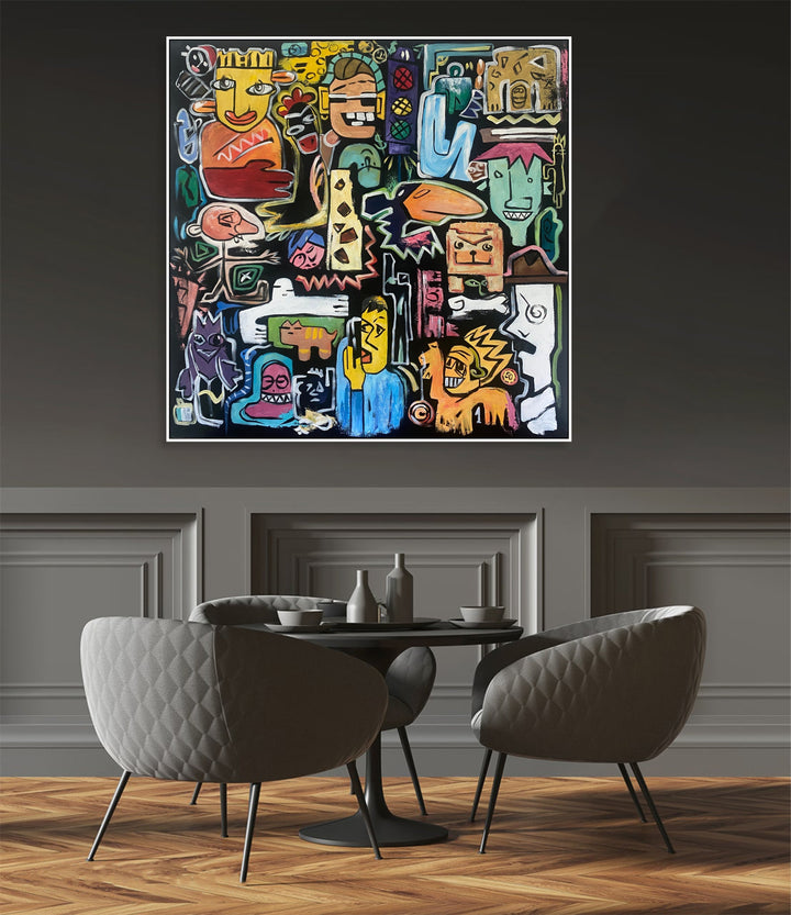 MODERN SOCIETY 50"x50"