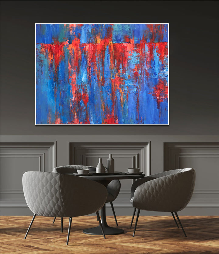 BLUE BLAZE 40"x54"