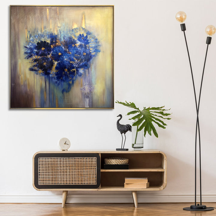 FLOWER HEART 50"x50"