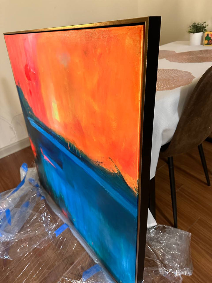 COASTAL SERENITY 40"x40"