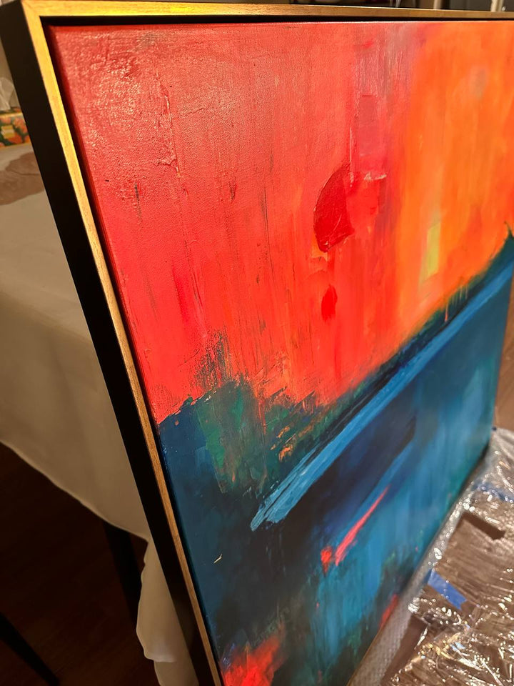 COASTAL SERENITY 40"x40"