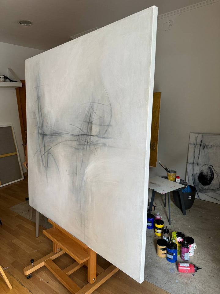 GENTLE ABSTRACTION 60"x60"