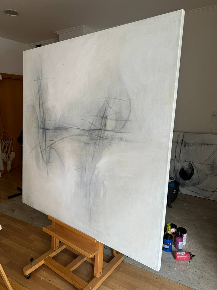 GENTLE ABSTRACTION 60"x60"