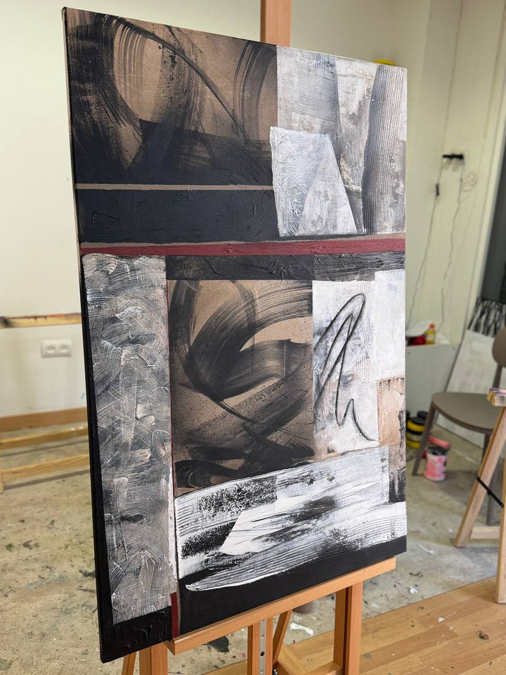 LAYERED GEOMETRY 43"x29.5"