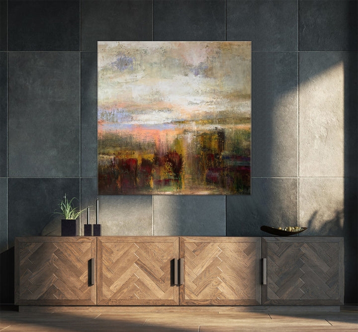 MORNING HUES 50"x50"