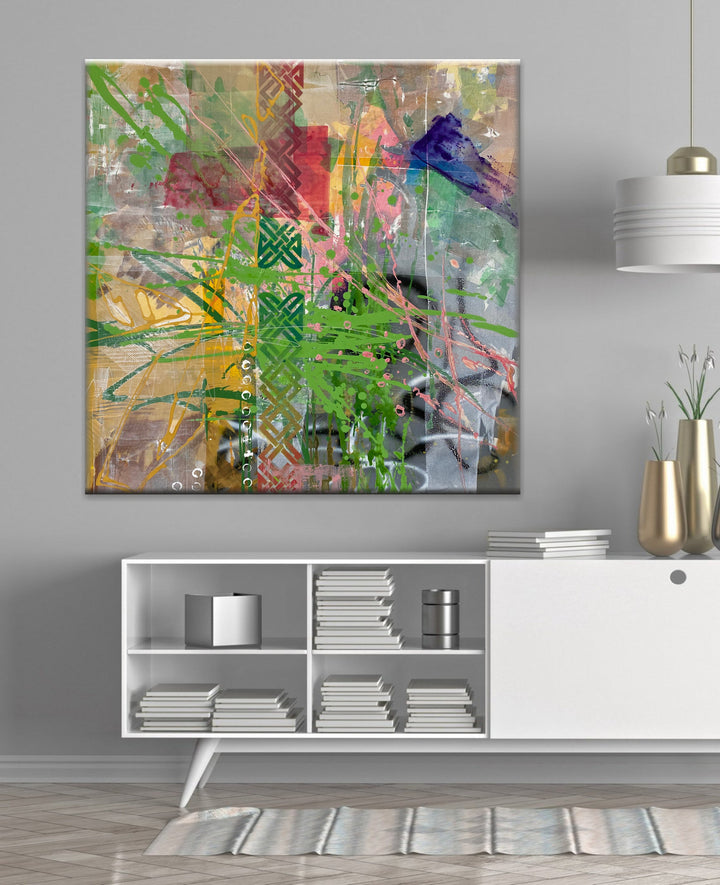 NATURE'S PALIMPSEST 39.4"x39.4"