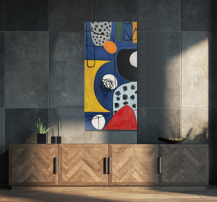 GEOMETRIC VIBRANCE 46"x23"