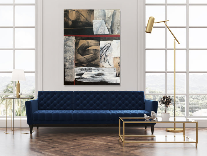 LAYERED GEOMETRY 43"x29.5"