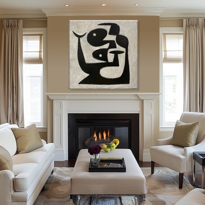 MONOCHROME MUSINGS 50"x50"