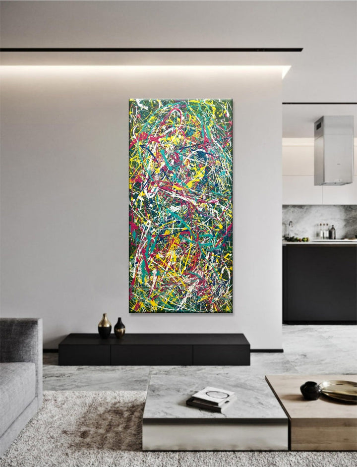 VIBRANT CHAOS 60"x30"