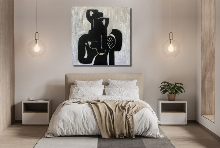 MONOCHROME ENCOUNTER 39.4"x39.4"