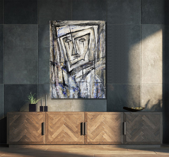 CUBIST FLAIR FACE 40x30"