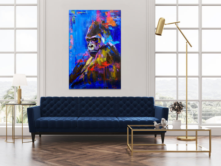 MAJESTIC GORILLA 46"x30"
