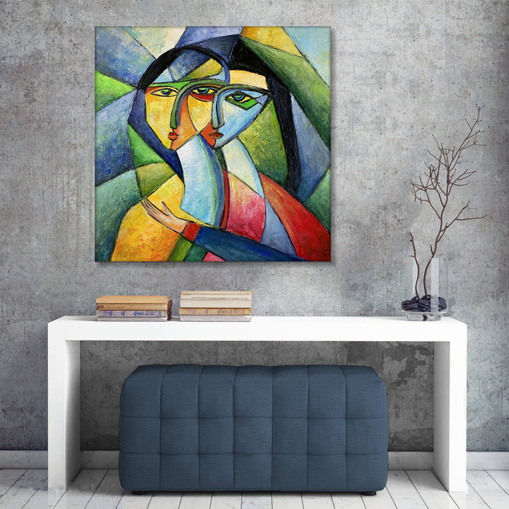 MERGING PERSONALITIES 32"x32"