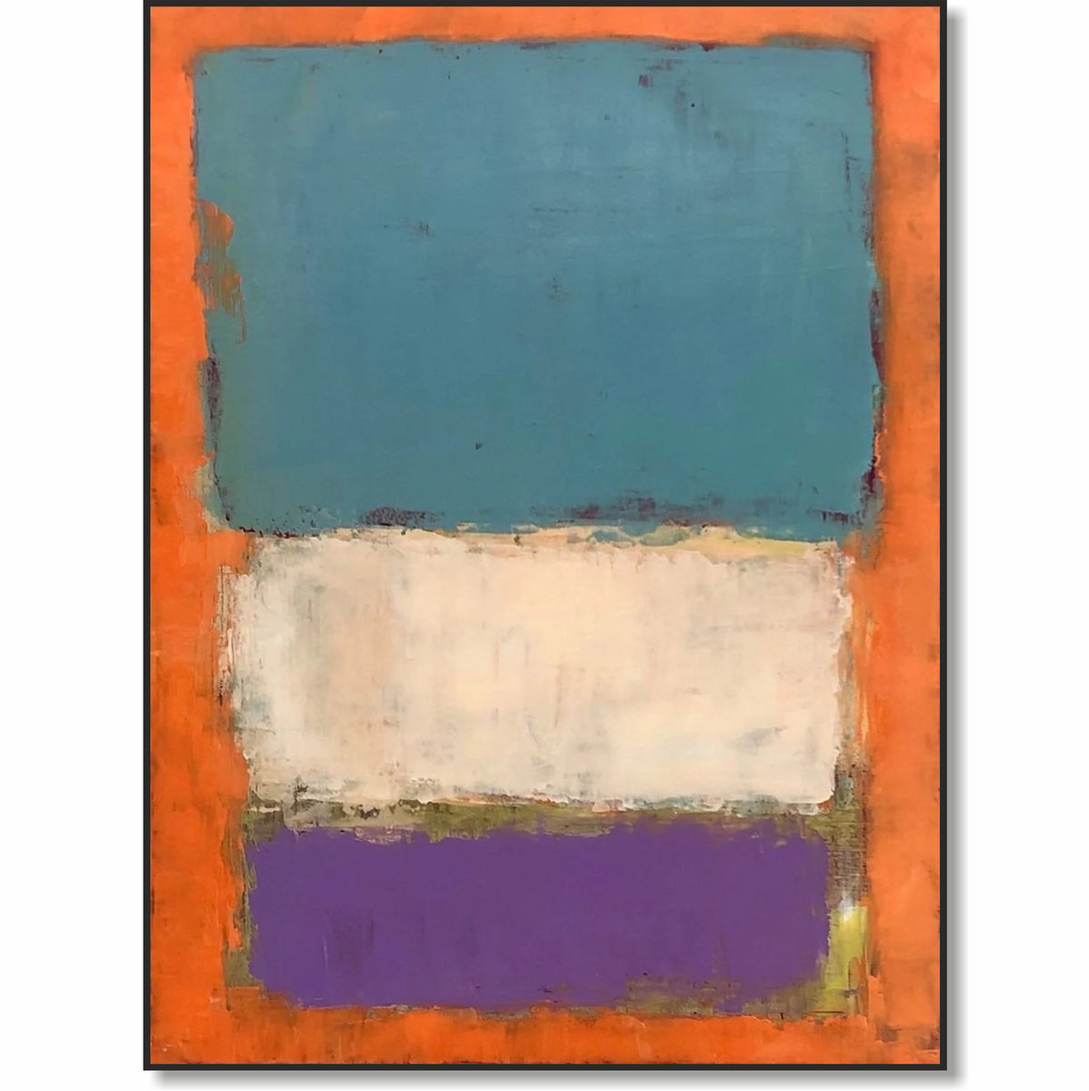 Mark Rothko Style Painting Abstract Colorful Wall Art Modern Paintings ...