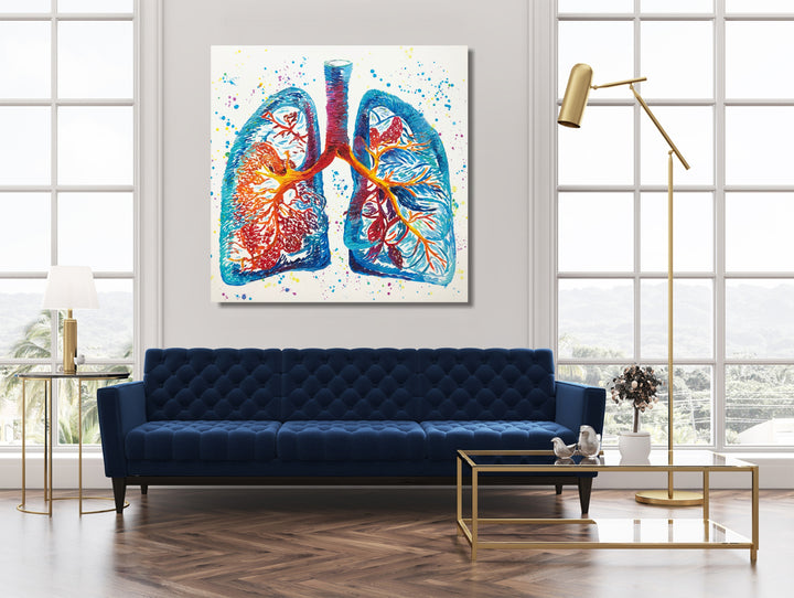 VIVID RESPIRE 46"x46"