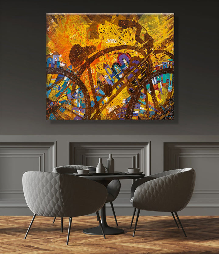 CITY VORTEX 31.5"x39.4"