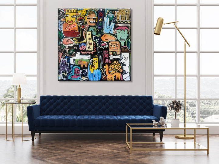 MODERN SOCIETY 50"x50"