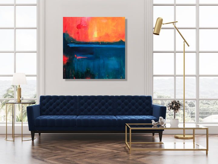 COASTAL SERENITY 40"x40"