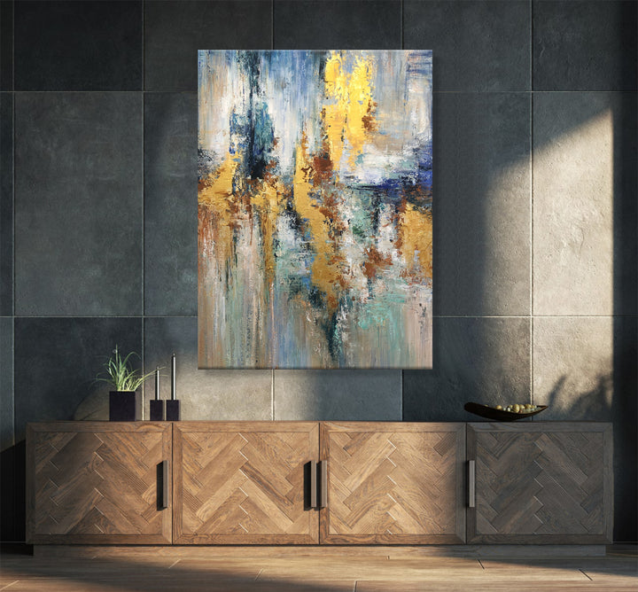 SUN OVER THE RIVER 60"x46"