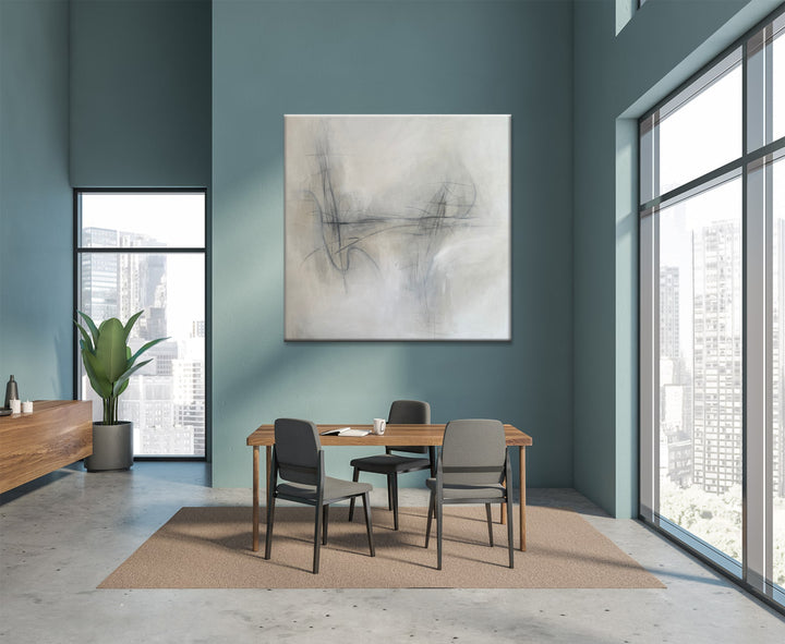 GENTLE ABSTRACTION 60"x60"