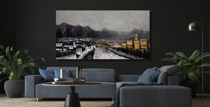 GOLDEN CITY 40"x76"
