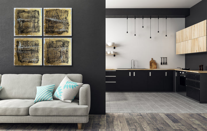 GOLDEN GRID 4P 39.4"x39.4"