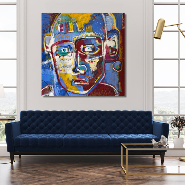 MUTED EXPRESSIONS 32"x32"