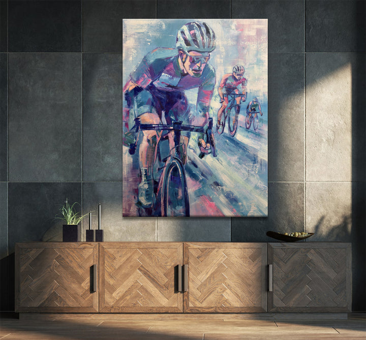 PURSUIT OF SPEED 40"x30"